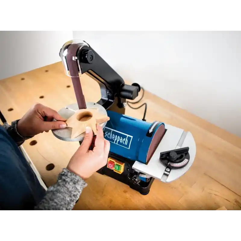 Scheppach BTS 700 Tezgah Şerit Bant Disk Zımpara