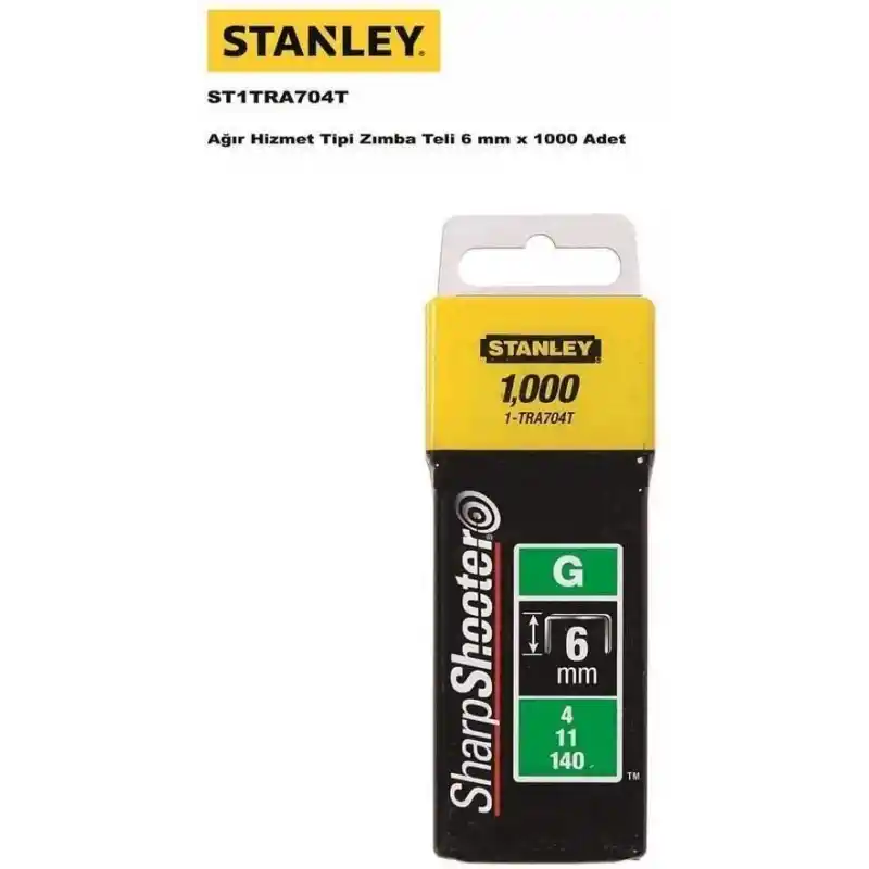 Stanley 1-TRA704T Zımba Teli Ağır İş 6Mm X 1000