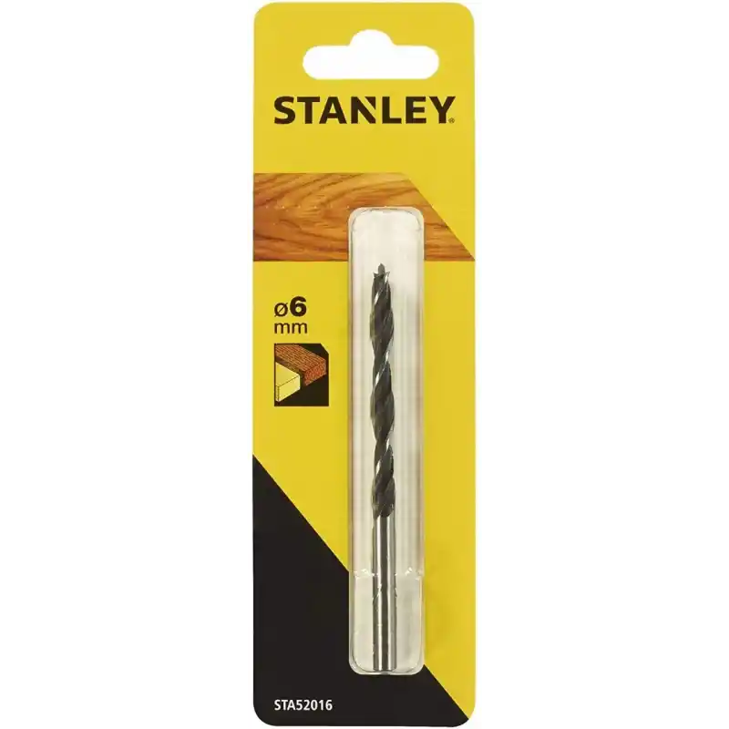 Stanley STA52016 6X100Mm Spiral Ahşap Matkap Ucu