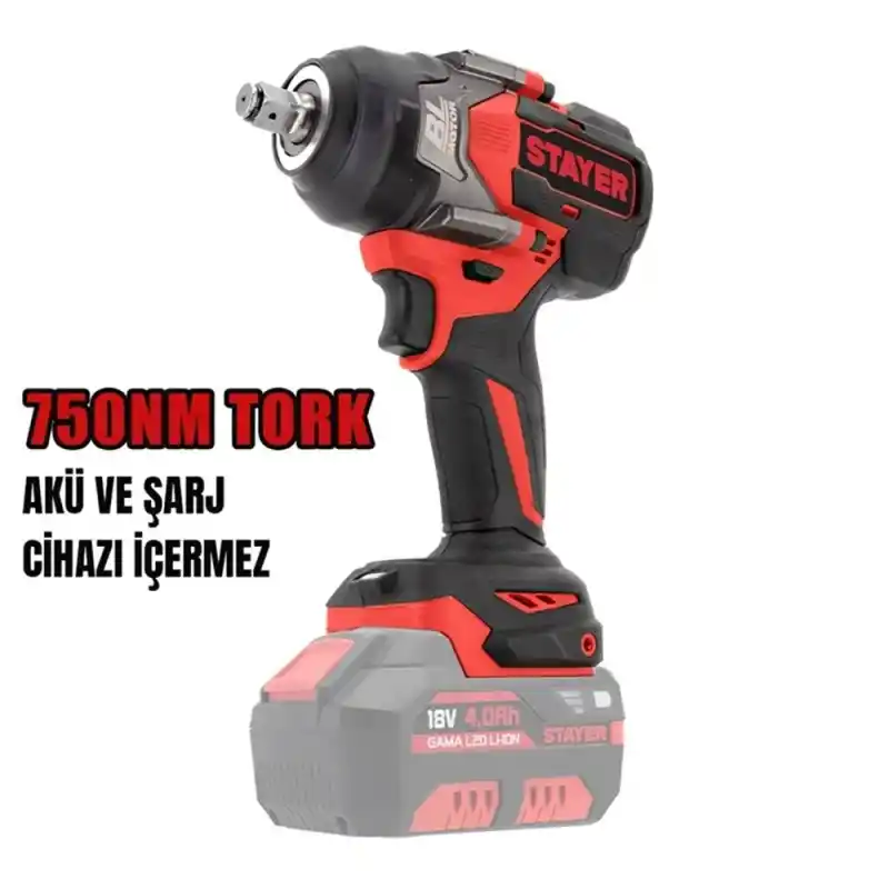 Stayer IWB 750 L20 Solo Akülü Somun Sıkma Sökme