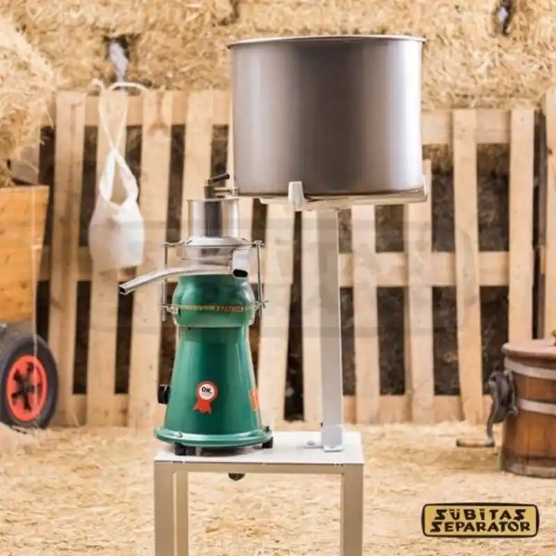 Sübitaş DE-375 Süt Çekme Kaymak Krema Yağ Ayırma Makinesi