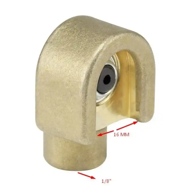 Pressol 12062 125 Tekalamit Buton Başlık (Pirinç) 16MM 1/8F