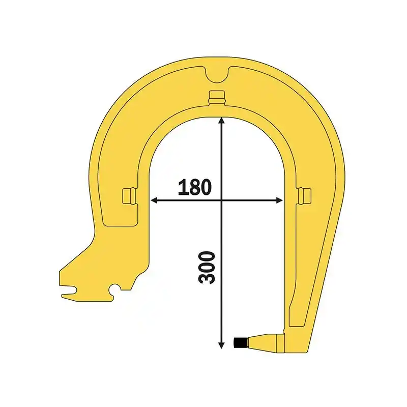 Telwin TW803171 CA3 C ARM L=300mm Punta Çenesi
