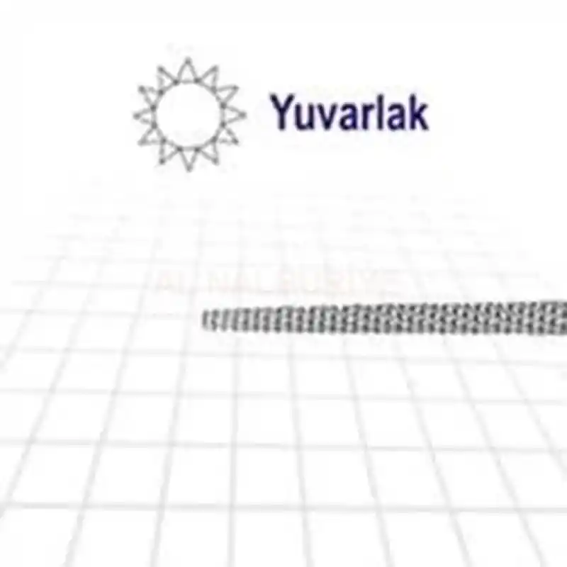 Threefıles Eğe Yuvarlak Kalın 10