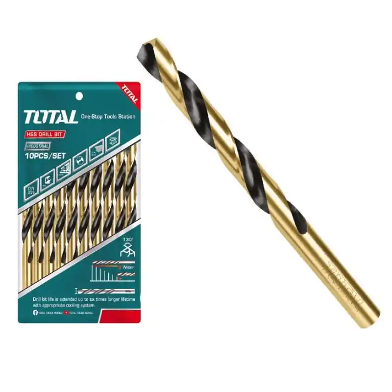 Total TAC101203 5 Adet 12mm HSS Matkap Ucu