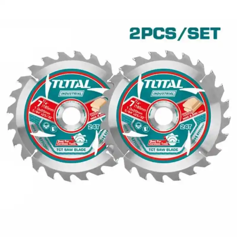 Total TAC2331853 Ultra İnce Ahşap Daire Testere Bıçağı 2 Li