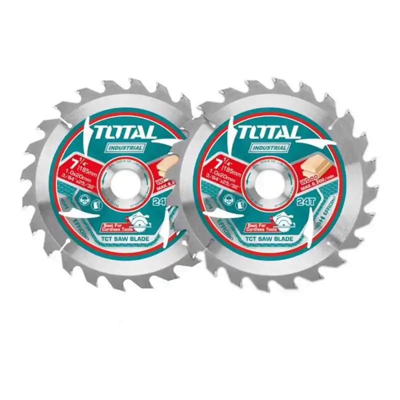 Total TAC2331853 Ultra İnce Ahşap Daire Testere Bıçağı 2 Li