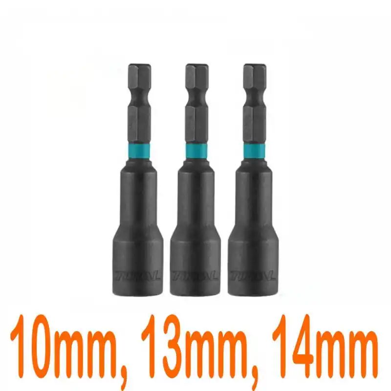 Total TAC2703431 3 lü Manyetik Somun Seti 10,13,14