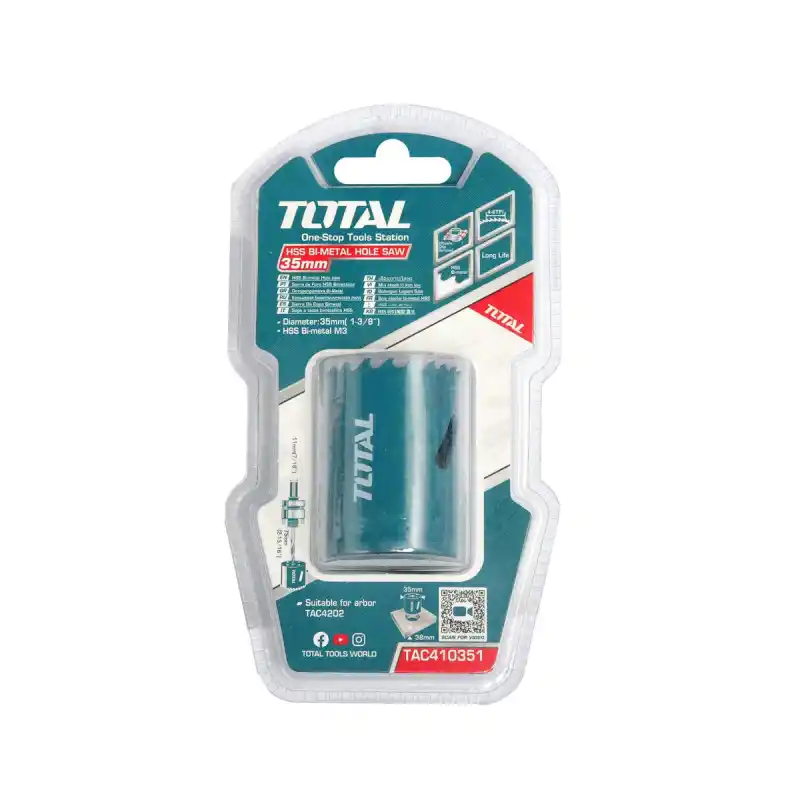 Total TAC410351 HSS Bi-Metal Panç 35x38 mm