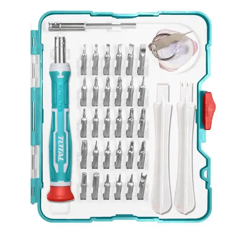 Total TACSD30376 Bits Uç Tornavida Seti 37 Parça