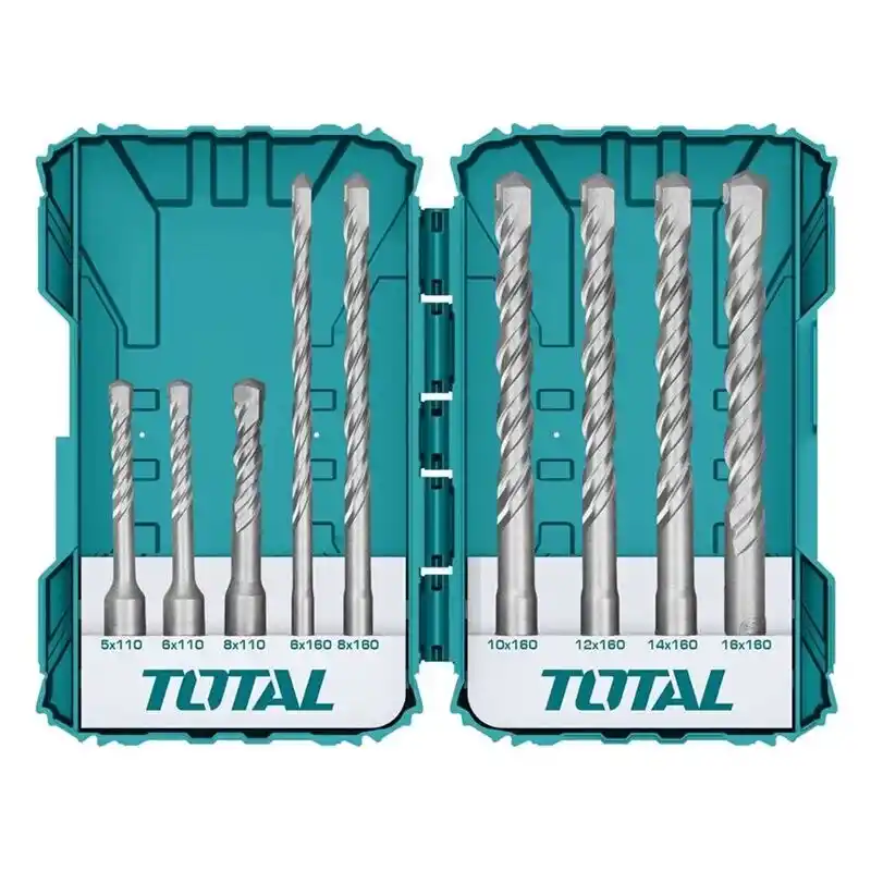 Total TACSDL30901 9lu SDS Plus Kırıcı Matkap Ucu Seti