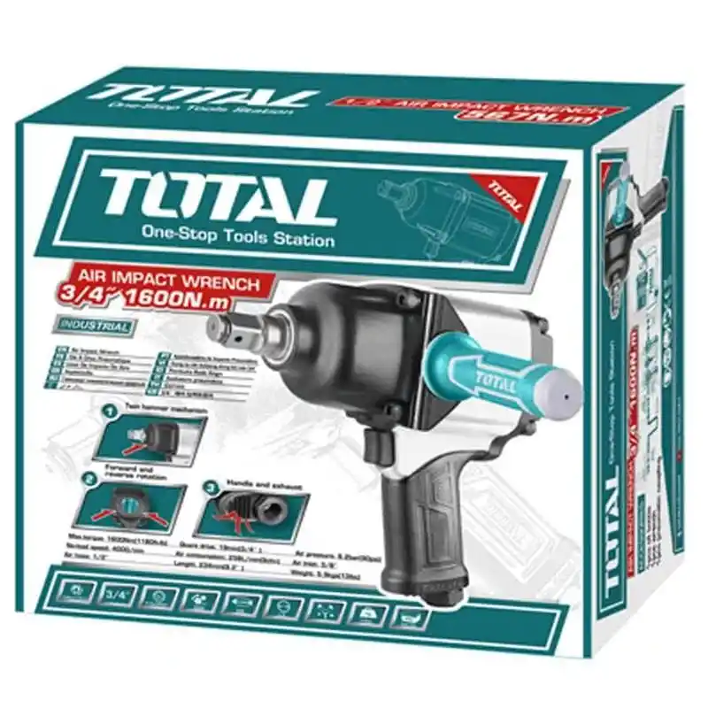 Total TAT40342 ¾ Havalı Darbeli Somun Sıkma 1600nm