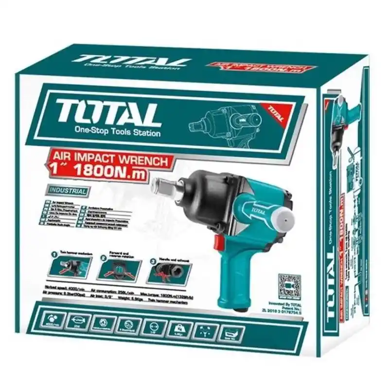 Total TAT41112 1 Havalı Darbeli Somun Sıkma 1800nm