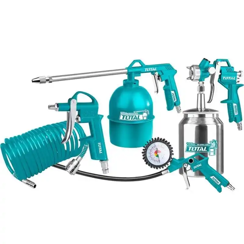 Total TATK051 Kompresör 5 Parça Havalı Alet Seti