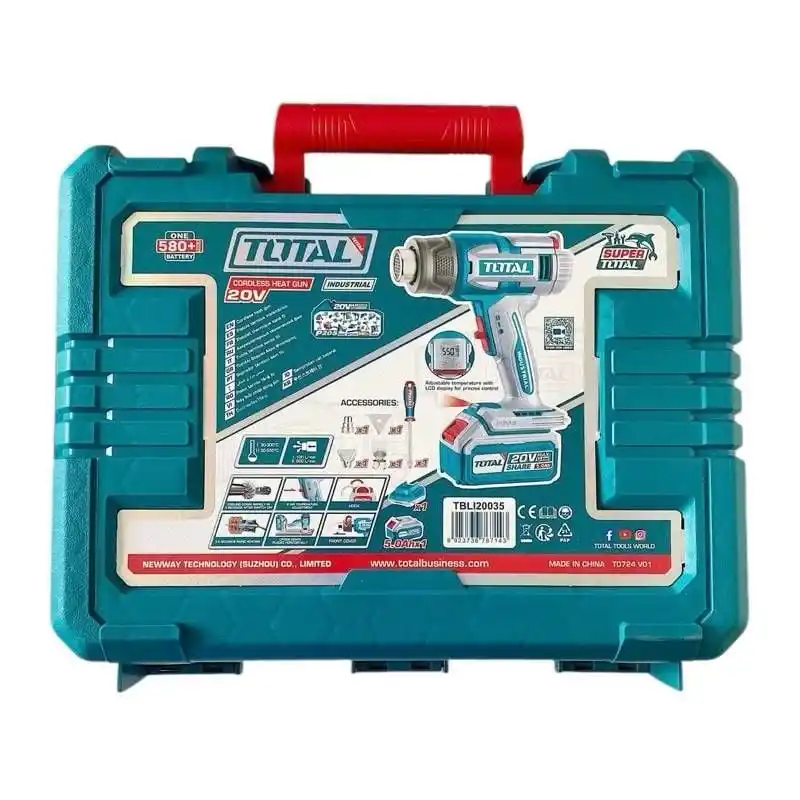 Total TBLI20035 Lcd Led Akülü Sıcak Hava Tabancası