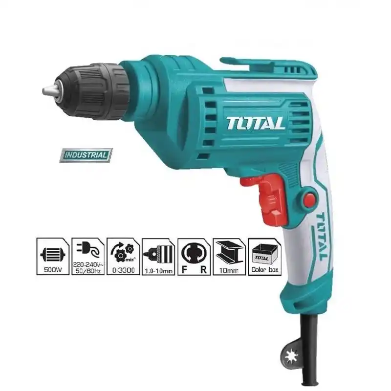 Total TD2051026-2 Elektrikli 10mm Darbesiz Matkap