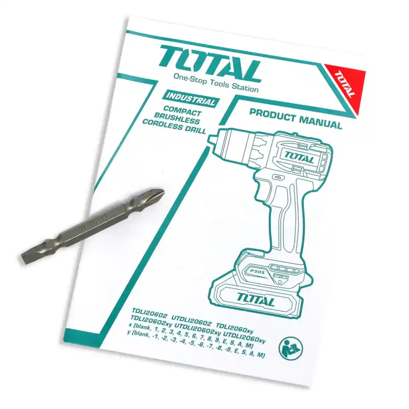 Total TDLI206021 Solo Akülü Matkap