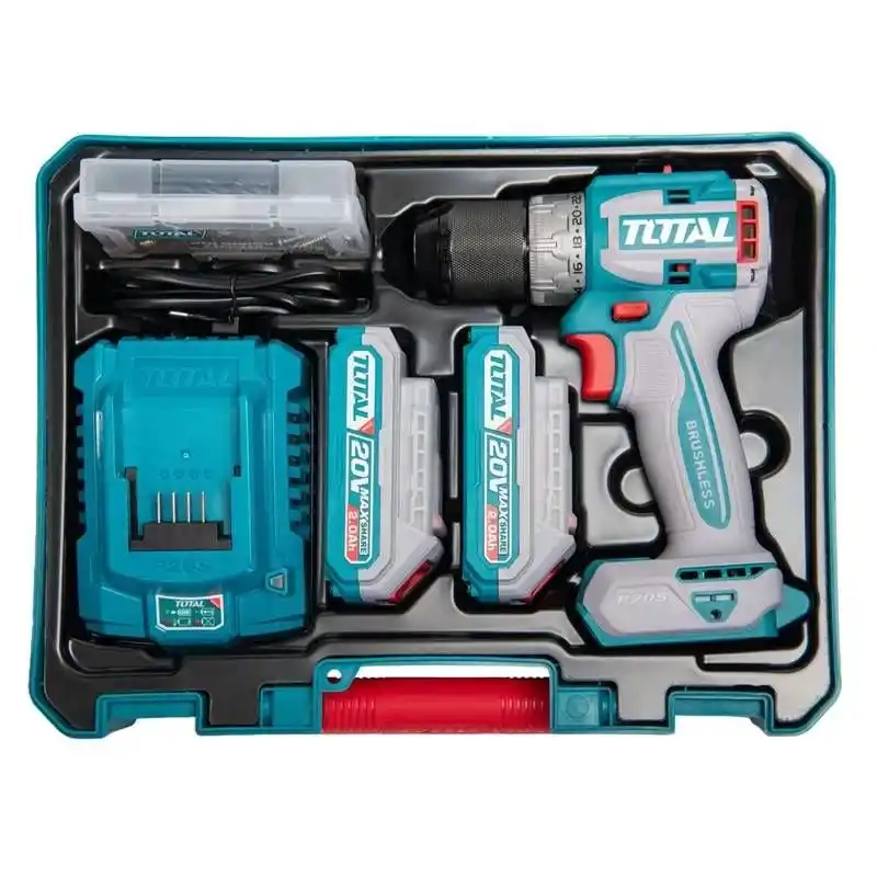 Total TDLI20602E Çift Akülü Darbeli Matkap