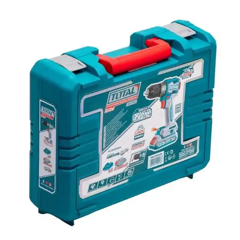 Total TDLI20602E Çift Akülü Darbeli Matkap