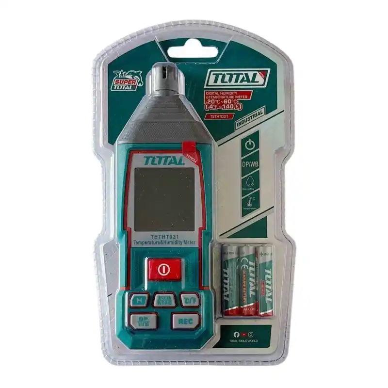 Total TETHT031 Dijital Nem ve Sıcaklık Ölçer