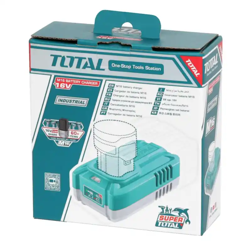 Total TFCLI1613E Lityum Akü Şarj Cihazı 16V M16