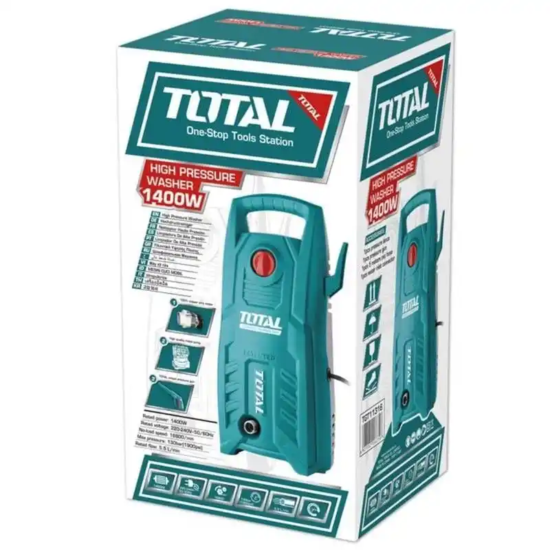 Total TGT11336 Basınçlı Yıkama Makinesi 140 Bar