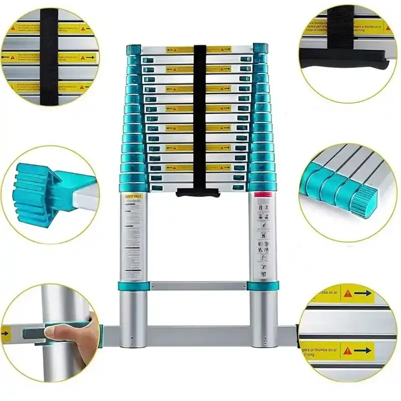 Total THLAD08081 Teleskopik Merdiven 260 cm