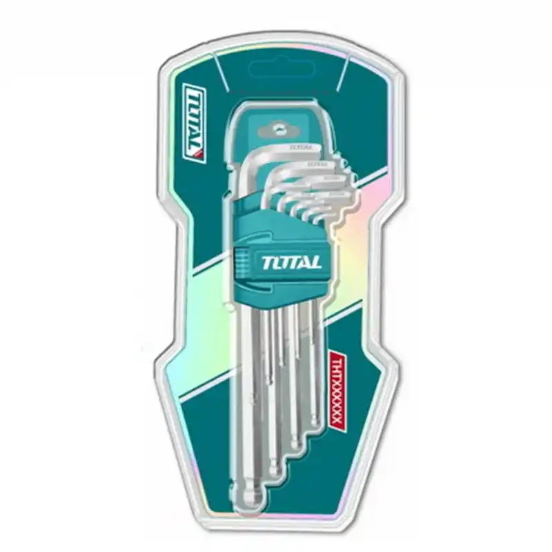 Total THT106292 Top Başlı Alyan Anahtar Takımı 9 Parça