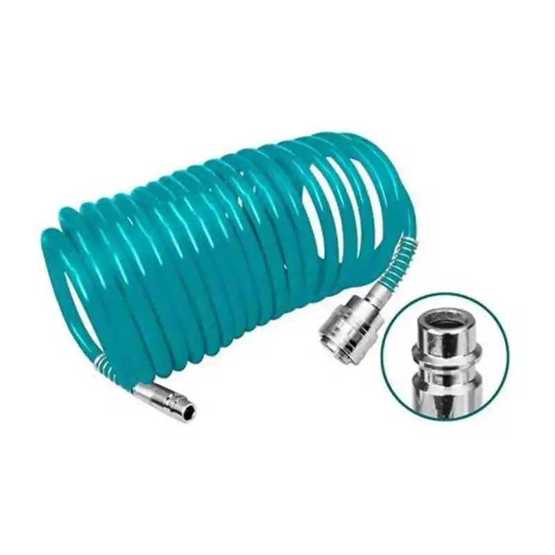 Total THT11101 Pnömatik Spiral 8mm Hava Hortum 10mt