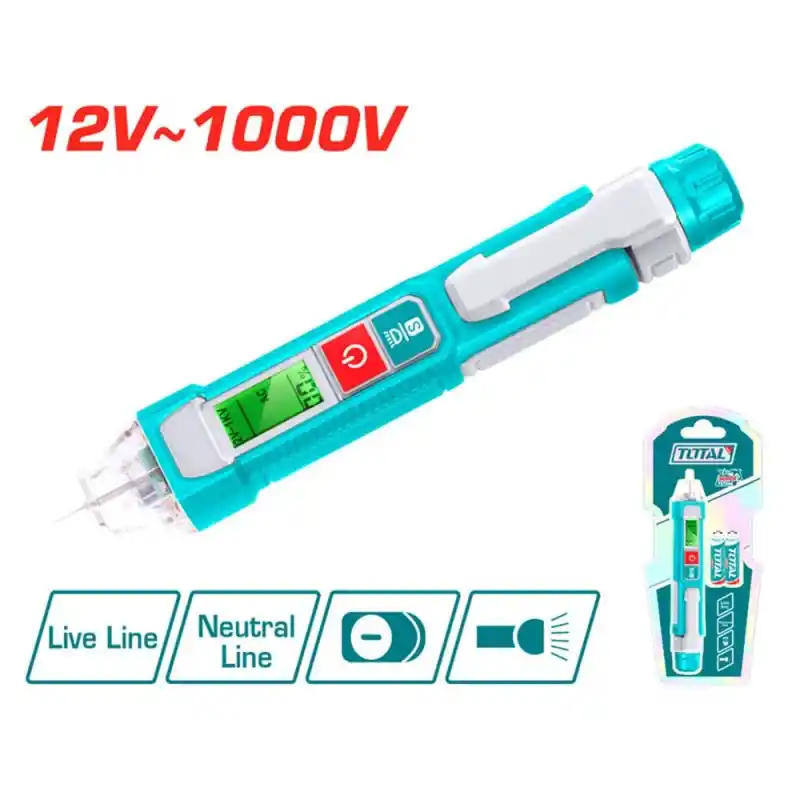 Total THT210003 AC Dijital Voltaj Dedektörü 1000V