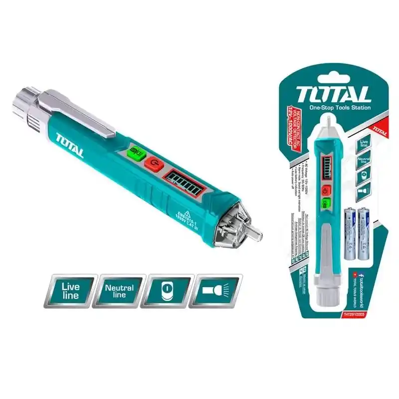 Total THT2910003 12V-1000V Voltaj Dedektörü