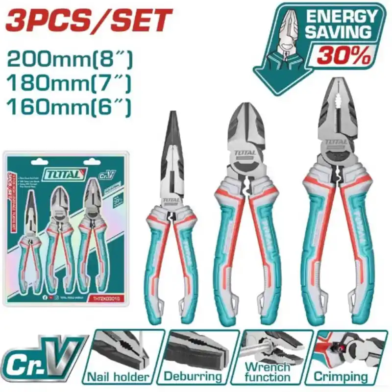 Total THT2K0301S Pense, Yan Keski, Kargaburun Seti
