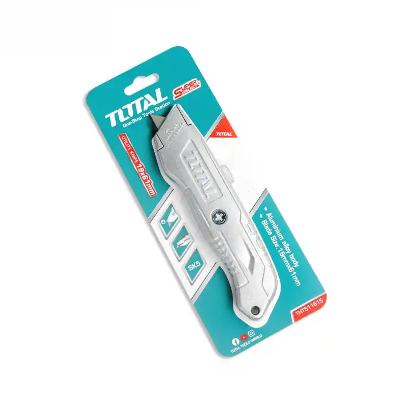 Total THT511615 Çok Amaçlı Metal Halı Maket Bıçağı