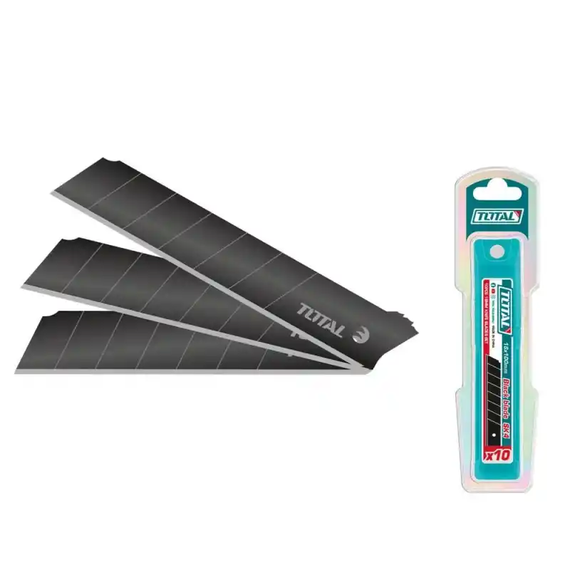 Total THTCB181 Maket Bıçağı Yedeği 18mm 10 Lu