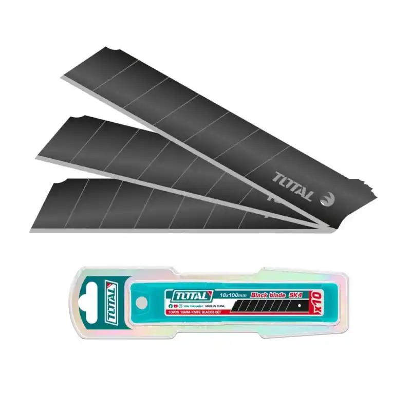 Total THTCB181 Maket Bıçağı Yedeği 18mm 10 Lu