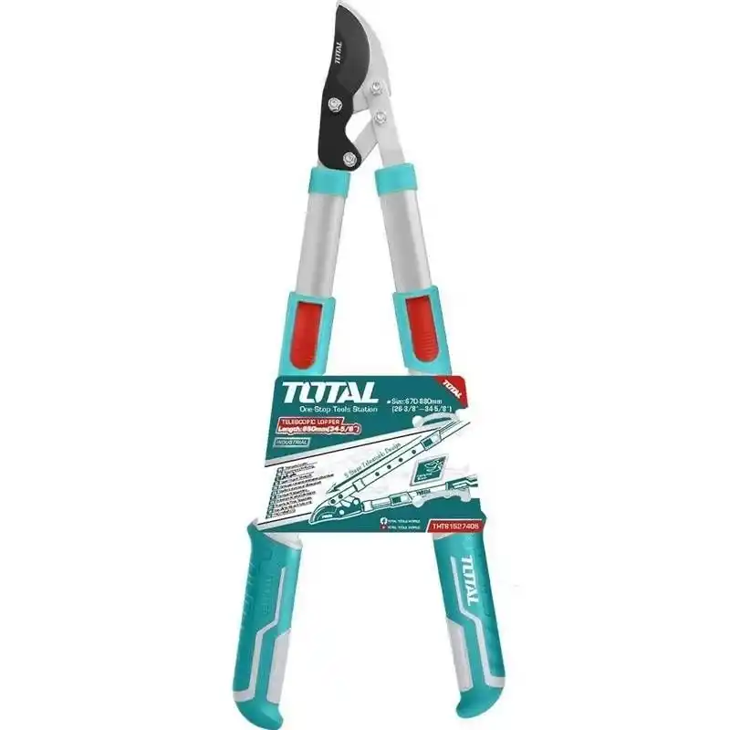 Total THTS1527406 670-880mm Teleskopik Budama Makası