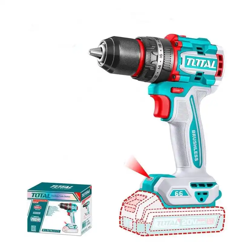 Total TIDLI206681 Solo Akülü Kömürsüz Darbeli Matkap