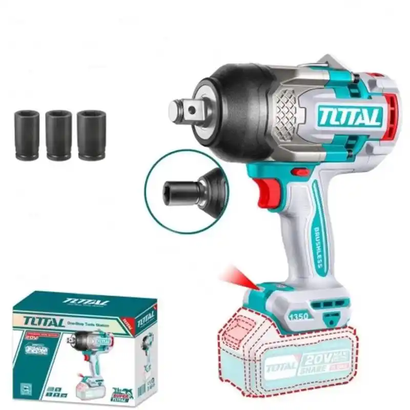 Total TIWLI201351 Solo Akülü Kömürsüz ½ Somun Sıkma