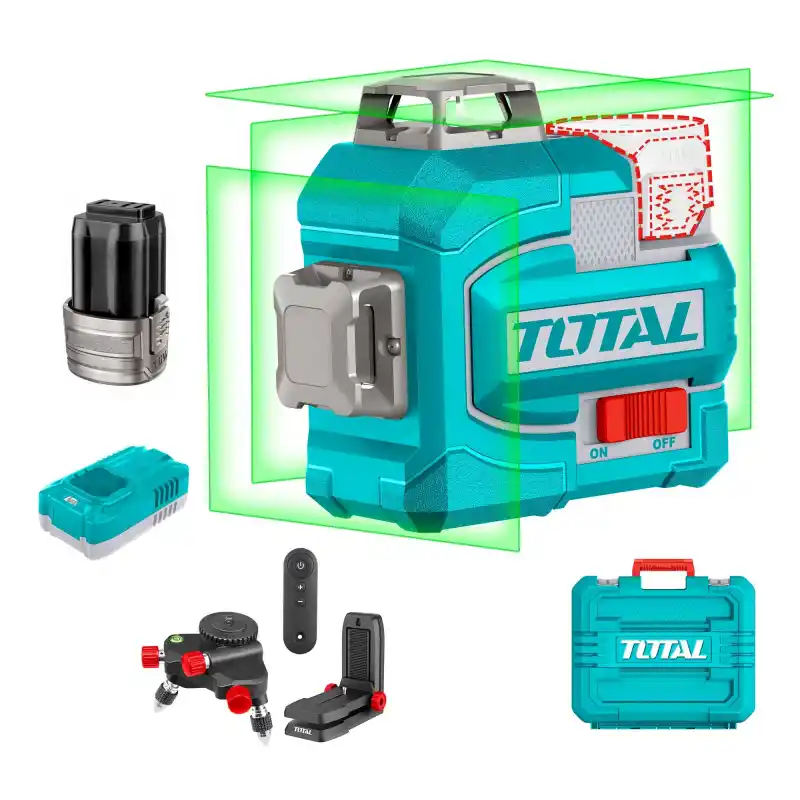 Total TLL301201E Akülü Yeşil Lazer Hizalama