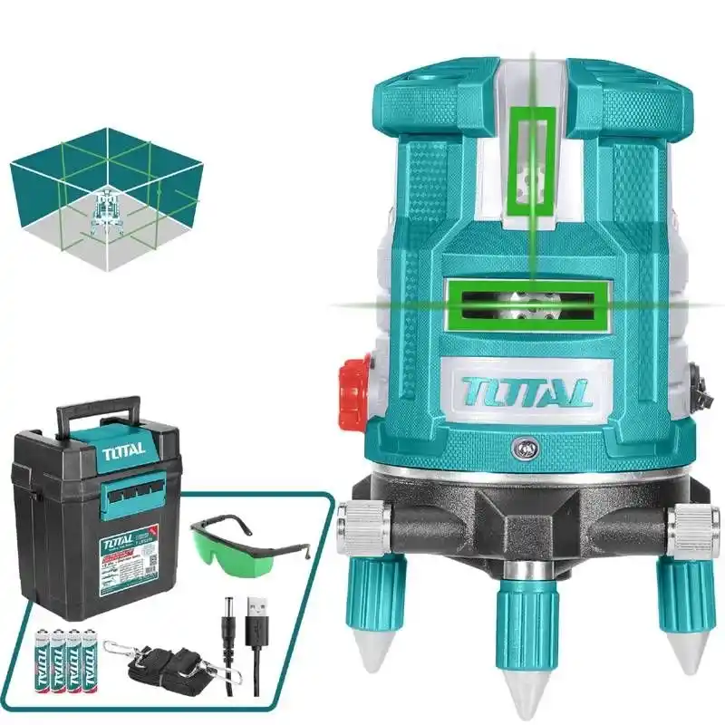 Total TLL305205 Otomatik Yeşil Lazerli 1 Yatay 4 Dikey Hizalama