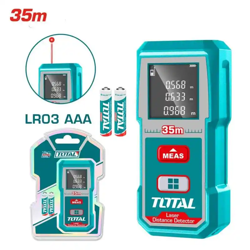 Total TMT53055 Lazer Metre 35 Mt