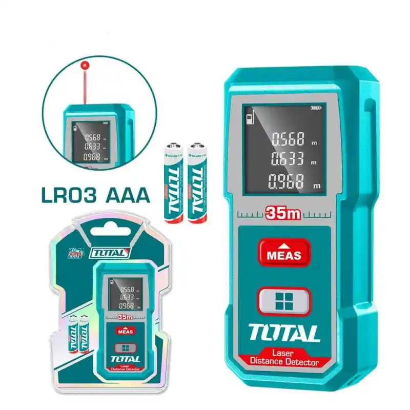Total TMT53055 Lazer Metre 35 Mt