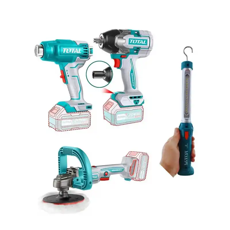 Total TOSLI241182E Akülü 4 Parça El Aleti Seti