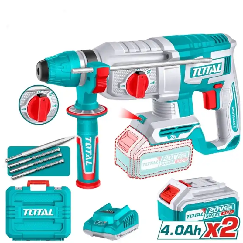 Total TRHLI202682E Akülü Darbeli Kırıcı Delici Matkap