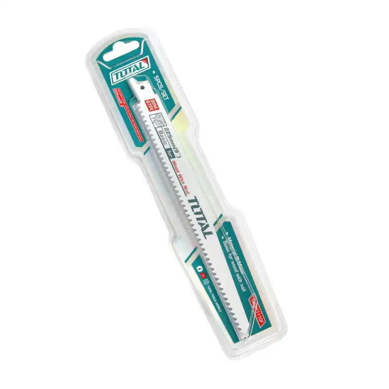 Total TRSB1111DF Çivili Ahşap Kesebilen Tilki Kuyruğu Testere Yedek Bıçağı