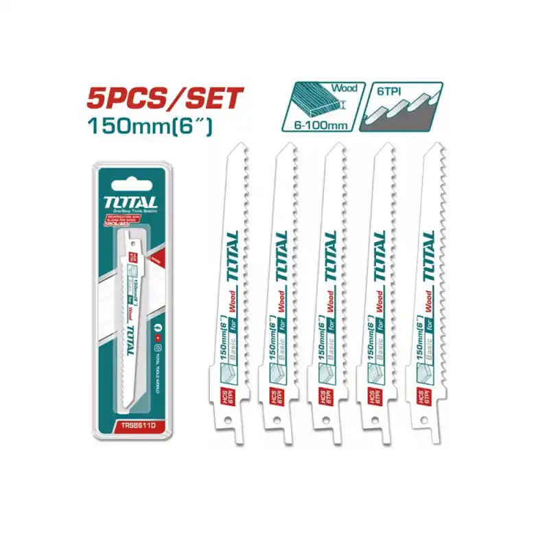 Total TRSB611D Tilki Kuyruğu Ahşap Kesme Bıçağı
