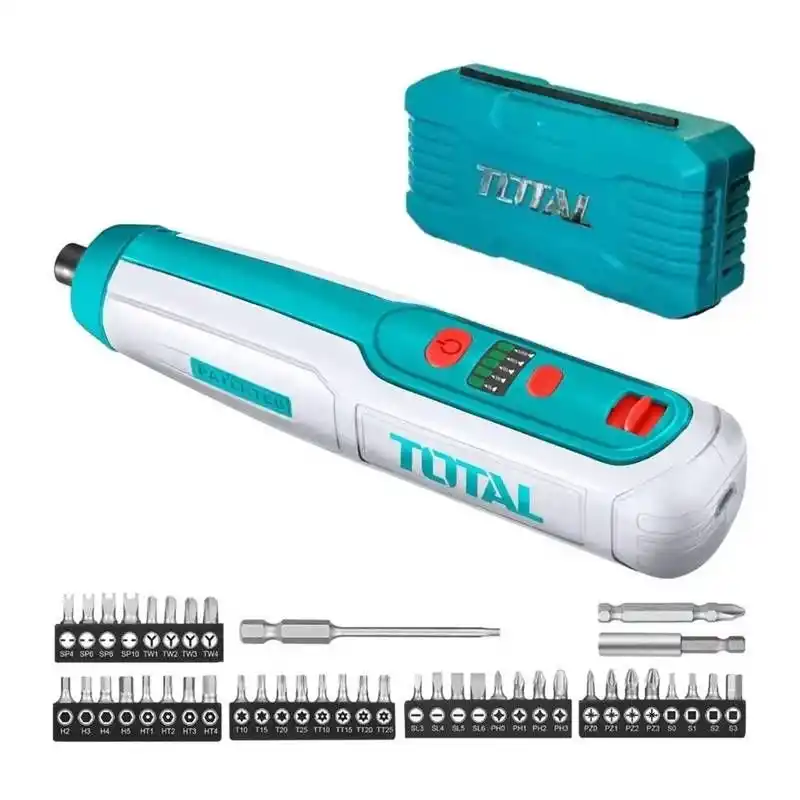 Total TSDLI04062 Uç Setli Akülü Şarjlı Tornavida Vidalama