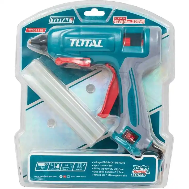 Total TT401116 Profesyonel Sıcak Mum Silikon Tabancası