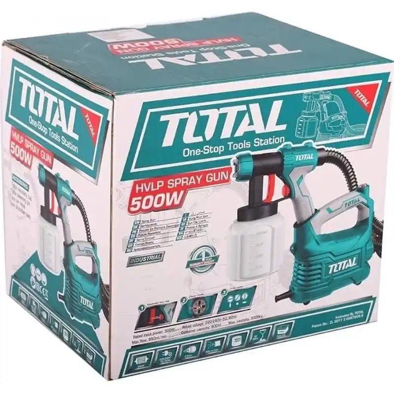 Total TT5006 HVLP Elektrikli Boya Tabancası
