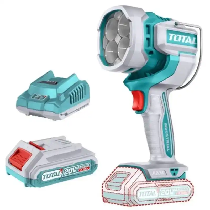 Total TWLI2088E Akülü Led Projektör Lamba Çalışma Işığı 20V 2.0Ah